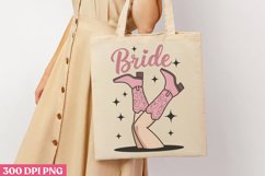 Bride PNG, Pink Western Sublimation PNG Product Image 1