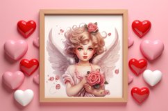 Valentines Day Cupid Sublimation Bundle, Cupid Watercolor Product Image 3