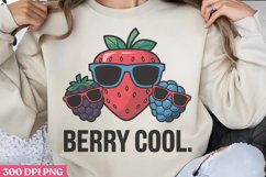 Berry Cool PNG, Funny Puns Sublimation PNG Product Image 3
