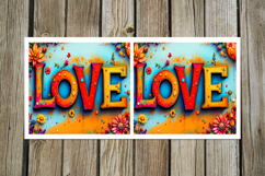 Boho style | 8 Hippie inscription Sublimation Mug designs Product Image 3