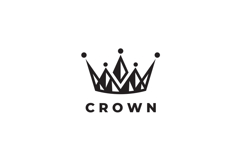 Crown Logo Design Vector Template Product Image 1
