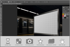 Poster Studio Scene Mockup Product Image 2