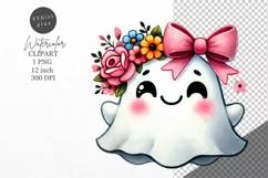 Halloween clipart, Ghost clipart, Autumn clipart Product Image 1