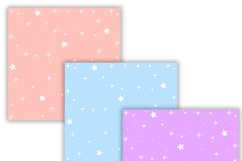 hand-drawn stars digital papers Product Image 2