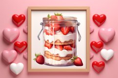 Valentines Day Dessert Clipart, Valentines Day PNG Product Image 3