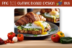 Croissant Cutting Board Design, Kitchen Cutting Board Product Image 1