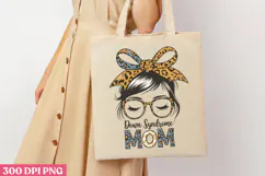 Down Syndrome Mom PNG, Syndrome Sublimation PNG Product Image 1