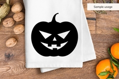 Scary Jack O Lantern Pumpkin SVG Product Image 3