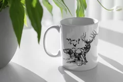 deer hunting png hunting with dogs sublimation Product Image 2