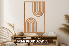 Mid Century Wall Art Laser Cut File for Home Decor Product Image 1