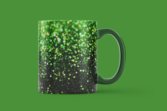 Green Glitter Glow Digital Paper Product Image 3