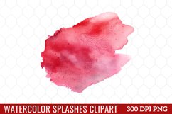 Watercolor Splash Clipart Bundle Product Image 4