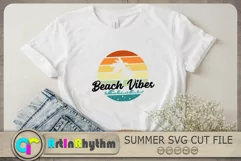 Beach Vibes Svg, Beach Svg, Summer Svg, Tropical Svg Product Image 1