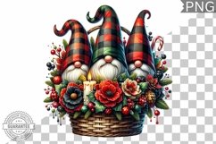 Christmas Gnome Sublimation - Clipart PNG Design Product Image 1