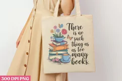 So many books so little time PNG, Reading Books PNG Product Image 1