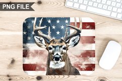 4th Of July Deer Sublimation Mouse Pad PNG Bundle Product Image 4