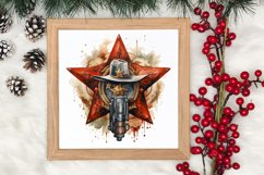 Western Christmas Cowboy Clipart Sublimation, Christmas PNG Product Image 3
