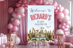 Baby Shower Welcome Sign Template 136 Product Image 2