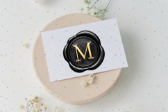 Luxury Alphabet Wax Seal Stamps AZ | Elegant PNG Set Product Image 3