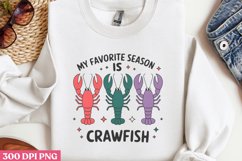 My favorite seasone is crawfish PNG, Mardi Gras PNG Product Image 3