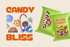 Saro Food - Bold Extrude Rounded Font Product Image 3