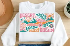 Desert Dream PNG, Boho Desert Landscape PNG, Southwestern Product Image 1