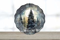 Watercolor Christmas Tree Wind Spinner,Spinner Template, Spinner Png,Round Sublimation,Garden Spinner,Wind Spinner, Winter Design,Christmas Design,Winter Holidays Coaster, Christmas Tree, Christmas Tree Wind Spinner,