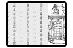 58 Procreate Jar Fairy House Stamp Brushes Product Image 6