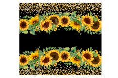 Sunflower 20 oz Skinny Tumbler Sublimation Design PNG Product Image 3