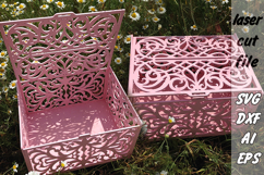 Wedding BUNDLE|Gift card box|Wishes|Laser Cut| SVG Product Image 4