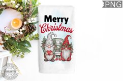 Merry Christmas Kitchen Towel - Christmas Towel Design Product Image 1