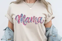 Mama Brushstroke PNG, Mother's Day Sublimation Design Product Image 2