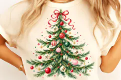 Christmas tree PNG, Funny Christmas PNG, Christmas PNG Product Image 1