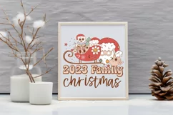 2023 family christmas SVG, Christmas SVG Product Image 3