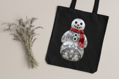 Glossy Gothic Christmas Clipart Product Image 3