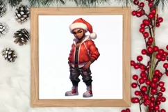 Christmas Little Girl Clipart Sublimation, Christmas PNG Product Image 3