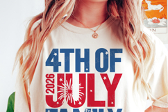 Family 4th Of July 2026 SVG PNG | American Family Matching Product Image 2