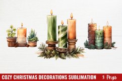 Cozy Christmas Decorations Sublimation Product Image 1