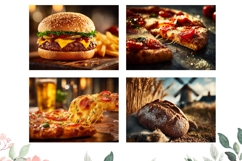 Pizza Cutting Board, Burger PNG, Bread PNG Product Image 3