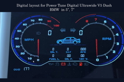 Digital Layout for Power Tune Digital Ultrawide V5 Dash Product Image 3