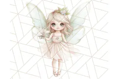 Pastel Fairies and Butterflies PNG, Spring Fantasy Clipart Product Image 3