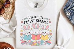 I teach the cutest bunnies PNG, Easter Design Sublimation PN Product Image 3