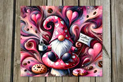 Watercolor Coffee Gnome | 4 Sublimation Tumbler Designs PLUS Product Image 3