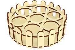 Easter Egg holders - Laser Cur File, Set of 4 Stands Product Image 11