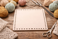 Basket base square shape 10 inch 25 cm laser cut file craft Product Image 3