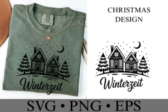 Winterzeit Svg | Christmas svg | Shirt Svg Product Image 1