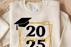 Class of 2025 SVG, Graduation SVG, Senior 2025 Shirt, PNG Product Image 3