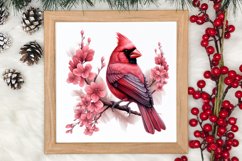 Cute Pink Christmas Animals Clipart Sublimation Product Image 3