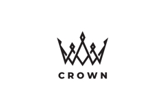 Crown Logo Design Vector Illustration Product Image 3