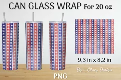 PATRIOTIC Tumbler Wrap Sublimation, 20 oz Patriotic Tumbler Product Image 4